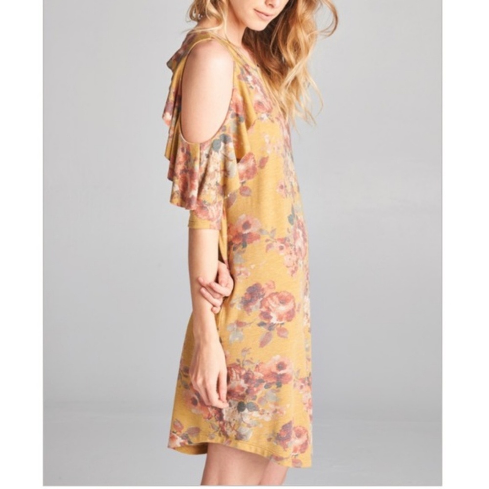 NWT VINTAGE FLORAL SWING DRESS - Picture 2 of 4